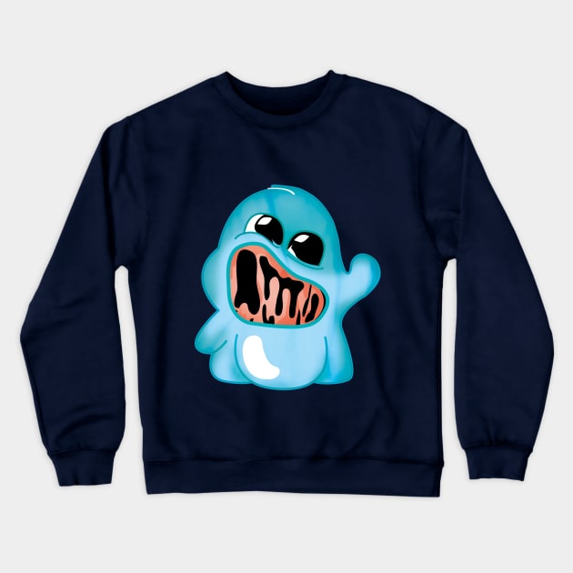 bubble gum monster Crewneck Sweatshirt by masslos